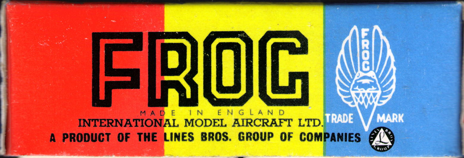 FROG 332P English Electric P.1, International Model Aircraft Limited, 1957, коробка